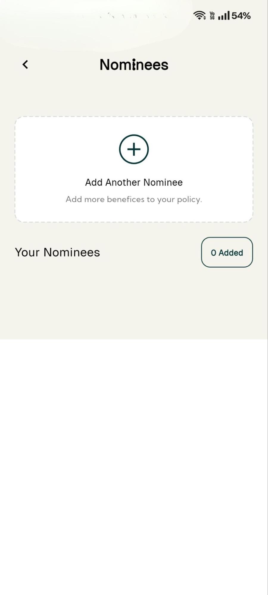 Add Your Nominee and Will Records