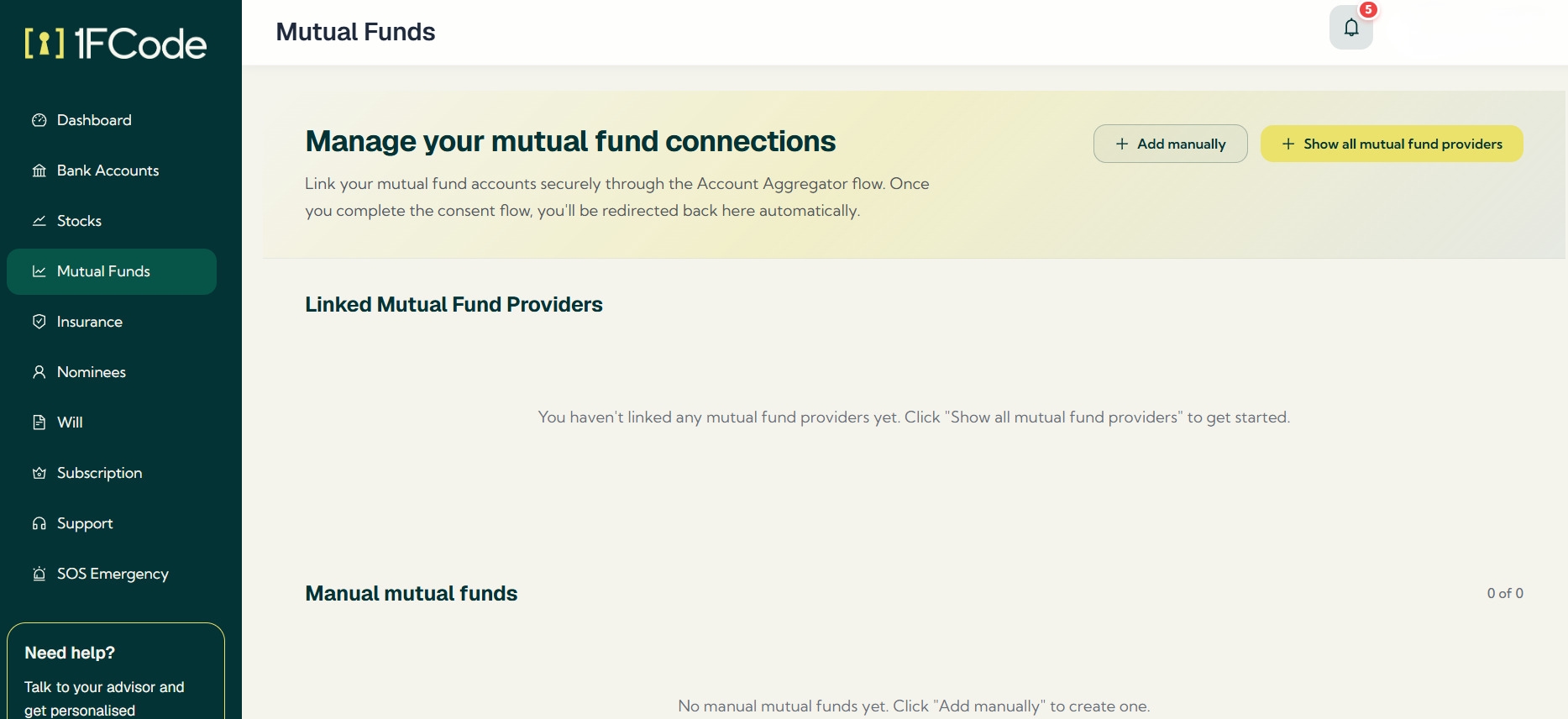 Select the Financial Asset