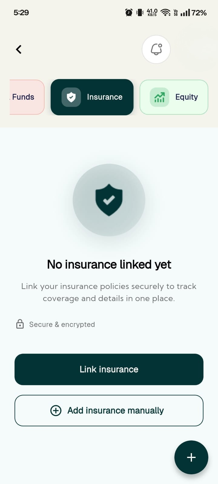 Select the Financial Asset You Want to Connect